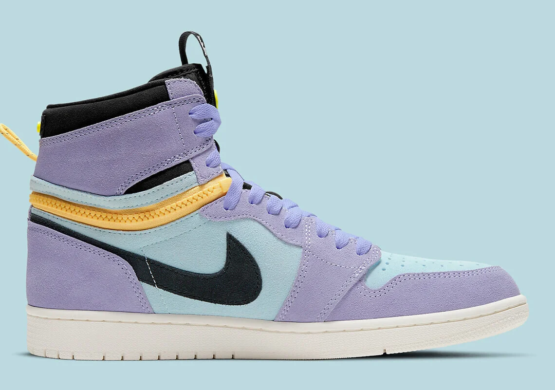 靴 Air Jordan 1 High Switch \"Purple Pulse\" Official Images // Air Jordan 1 High Switch “Purple Pulse